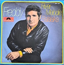 Freddy -River-Melodie - Balalaika- Polydor 2041 281  Single 7" Vinyl