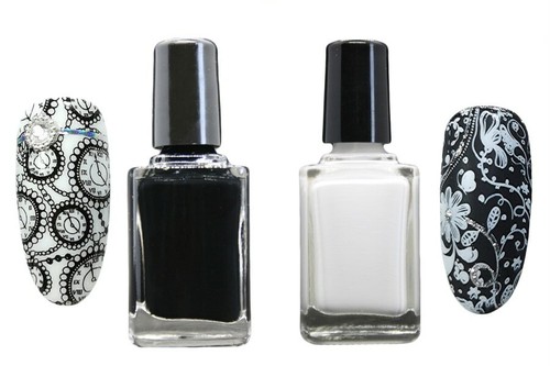 Stamping lack 10ml weiß - lack, +
