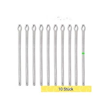 (0,9 oder 1 mm)10 Stück Edelstahl Uhrenarmband-Splinte Reparaturstifte  6-26mm