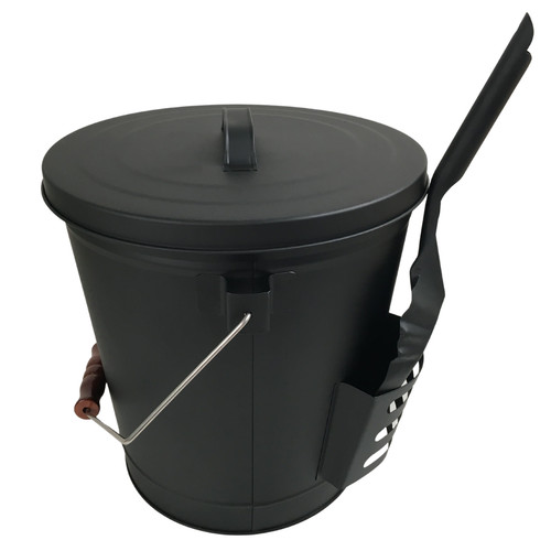 Ascheeimer boston mit deckel - ascheeimer,
