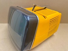 Brionvega Algol 11" Gelb – Vintage Design-Fernseher  Italy 60er Jahre  Kultobjek
