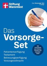 Das Vorsorge-Set Patientenverfügung, Testament, Betreuungsverfügung, Vorsorge...