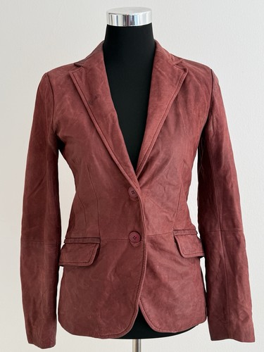 Zara basic damen lederblazer - basic,
