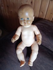 Alte Baby Puppe,ca. 50cm, Hals und Körper gemarkt mit Schildkröte