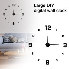 Wanduhr Groß Deko 3D Design