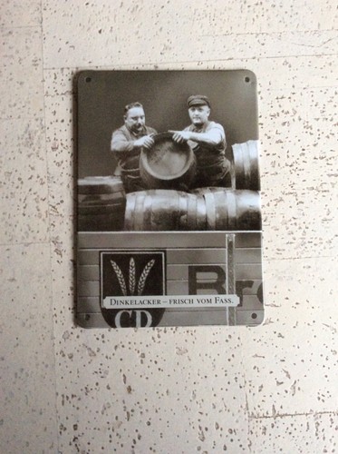 Bier blechschild - bier,