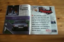 Autozeitung 13326) Schalten lassen! Mercedes 190 E Automatik mit 122PS im TEST