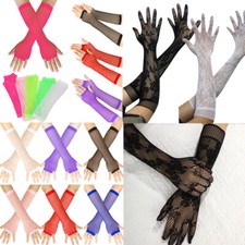 Sexy Damen Netzhandschuhe