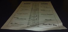 hof theater film deutsches haus sigmaringen alt kino reklame werbung 1959 deko