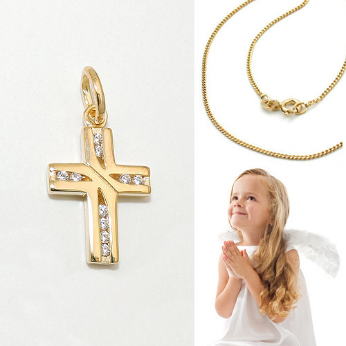 Kinder kreuz anhänger - kinder,