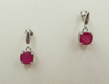 Rubin - Ohrringe, Ohrhänger