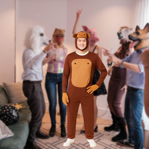Halloween affenkostüm - affenkostüm, –
