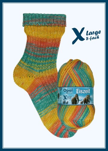 Sockenwolle fach opal xlarge - sockenwolle,