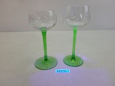 2x Weingläser Uranglas