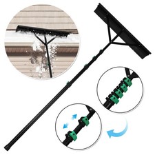 Schneeschieber PV Schneeräumer photovoltaik Teleskopstangenset Schneeschaufel