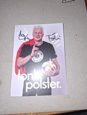 Autogrammkarte Toni Polster 1