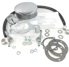 DRAGTRON Luftfilter chrom für