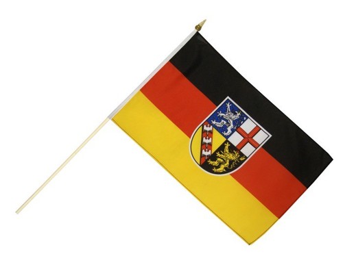 Saarland stockflagge flaggen - stockflagge,
