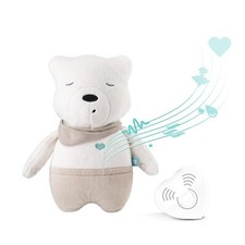 ? myHummy Einschlafhilfe Baby Spieluhr Herzgeräusche Plüschbär Plüschtier ?