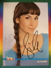 Sila Sahin, RTL Autogrammkarte