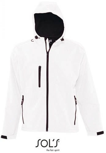 Hooded softshell jacket replay - softshell,