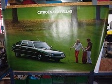 Citroen CX Pallas Werbung Plakat 80er original NOS
