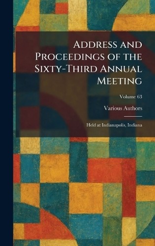 Address and proceedings the - and,