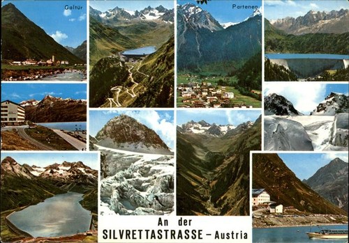 Silvretta silvrettastrasse - silvretta,