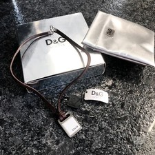D&G Dolce & Gabbana Halskette Halsband mit Anhänger *TOP Zustand* & *OVP*