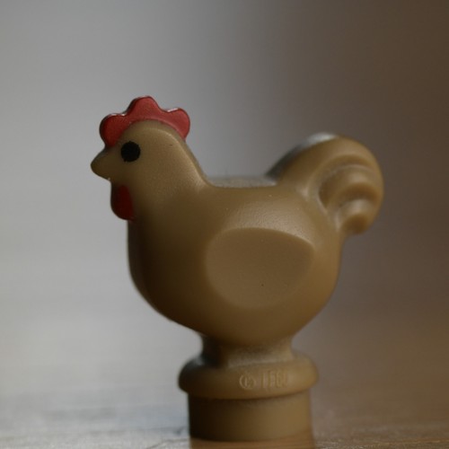 Lego city huhn - hahn, braun