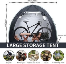 Mobiler Zeltgarage Motorrad