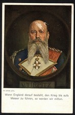 Deutsches Reich 1915 Postkarte General von Tirpitz