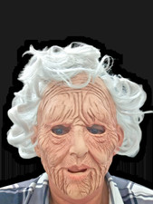 realistische Oma Maske
