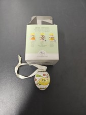 Hutschenreuther Porzellan-Mini-Ei Frühlingswiese, Zitrone, Neu inkl. OVP