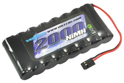 Voltz 2000mah nimh tx - v,
