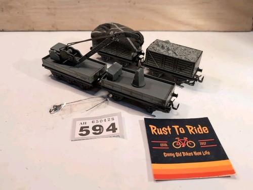 Trix ttr 615 kranwagen set - kranwagen,