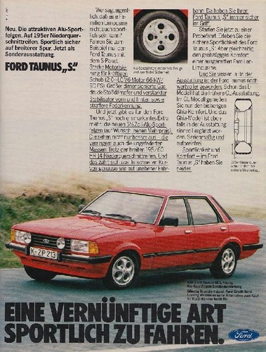 Ford taunus reklame - tc,