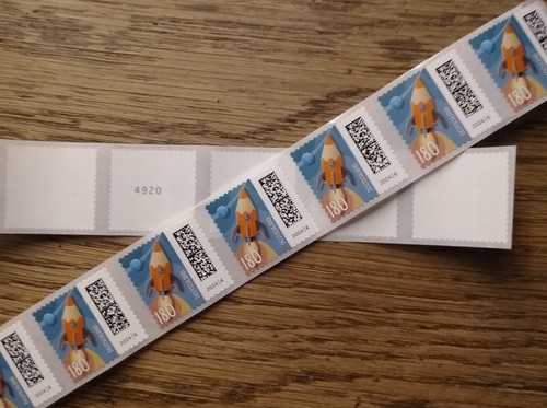 5000er rolle raketenpost - rolle,