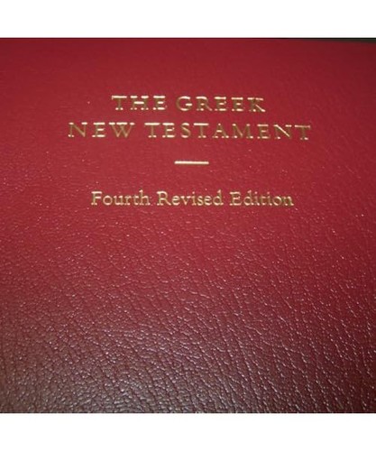 The greek new testament - new, testament.