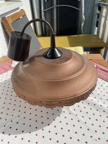 Lampe kupfer glas - kupfer, /
