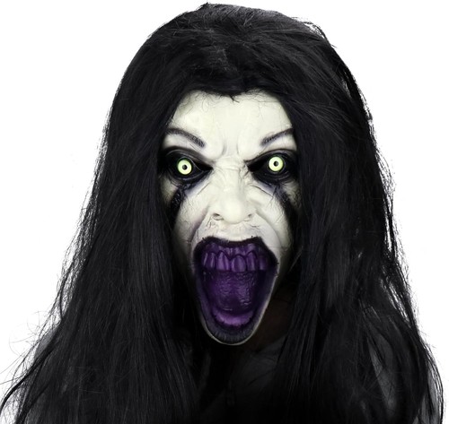 Halloween horror maske mit - halloween,