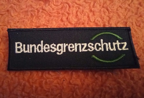 Bundesgrenzschutz polizei bgs - polizei,