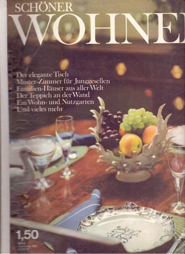 Konvolut schöner wohnen - schöner,