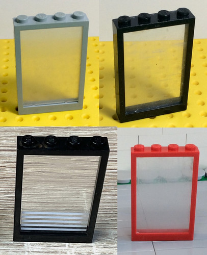 Lego fenster 1x4x5 - -, (4347)