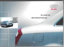 Audi bedienungsanleitung - a4, b6