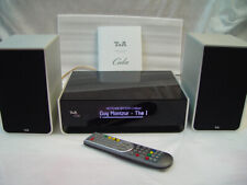 T+A CALA Alu silber, Acryl schwarz mit 2 x CALA CS Mini Alu silber