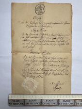 Dokument 1842 Handschrift viele S. - Nesselröden Herleshausen Netra Ringgau Nr.8