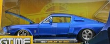 FORD Mustang SHELBY GT 500 - 1967 - bluemetallic - JADA 1:24