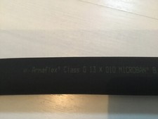 10 mm Armaflex Rohrisolierung Lagging - 1 x 2 Meter Rohr - 13 mm dick