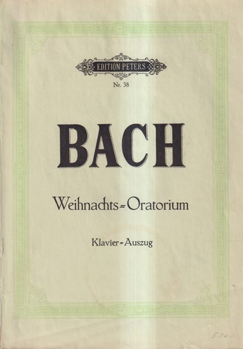 Noten s bach - j., s.